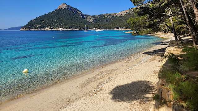Cala Pi de la Posada, Platja de Formentor, Mallorca, Balearen, Spanien