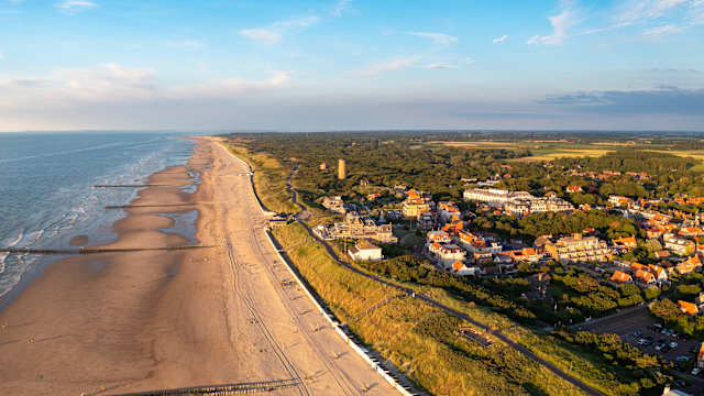 Domburg Beach, Zeeland, Niederlande