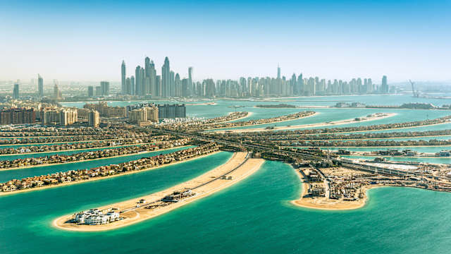 The Palm Jumeirah, Dubai, Vereinigte Arabische Emirate