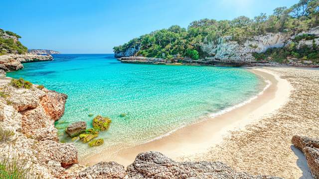 Cala Llombards, Mallorca, Spanien