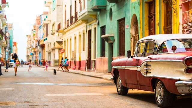 Straße in Havanna, Kuba