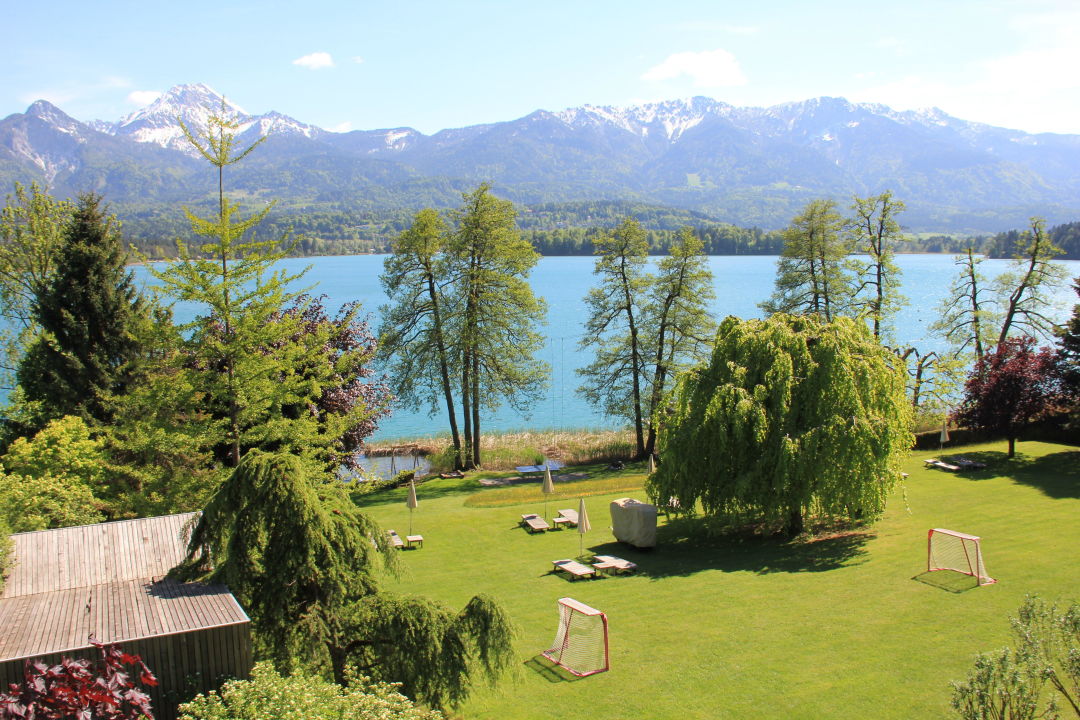 Ausblick Auf Den Faaker See Vom Restaurant Kleines Hotel K Rnten Egg