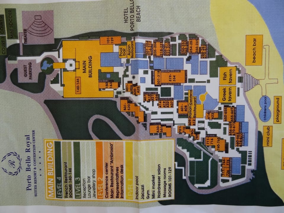 Hotel Plan Porto Bello Royal Kardamena HolidayCheck Kos