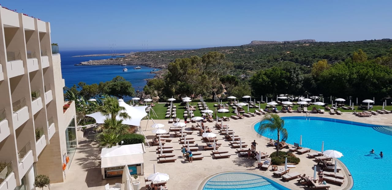 Vom Balkon Hotel Grecian Park Protaras Holidaycheck S Dzypern