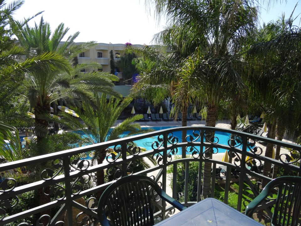 Balkon Mit Blick Auf Den Hotel Yetkin Alanya Konakli