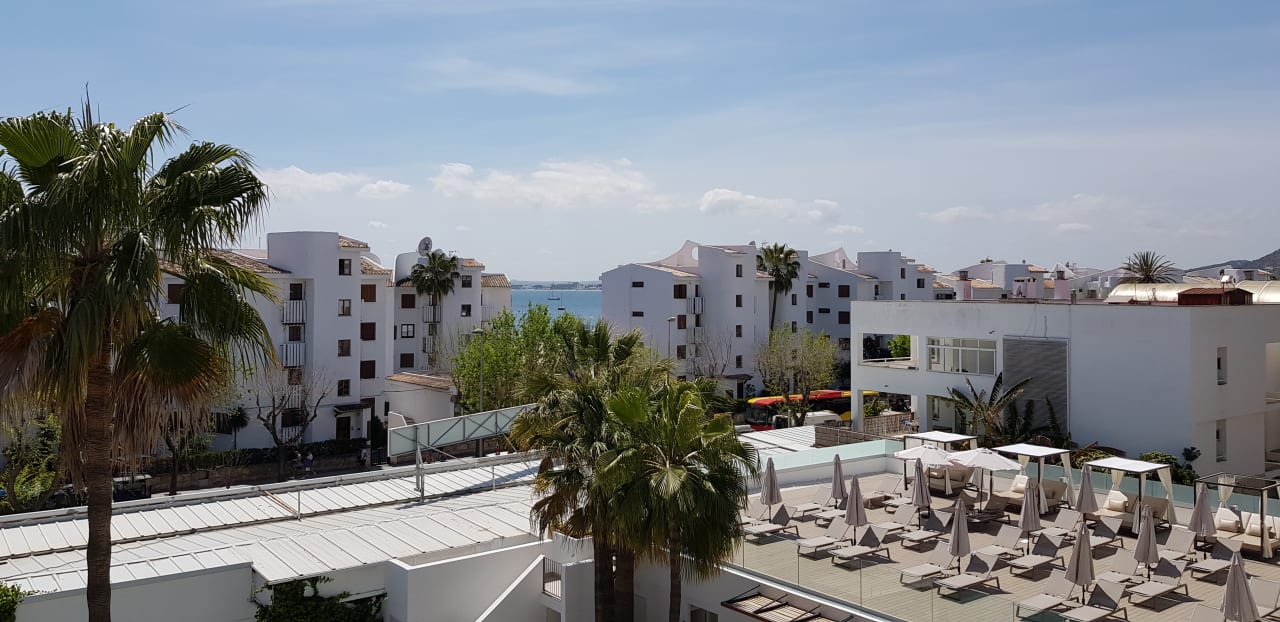 Aussicht Vom Hotel Aus Bordoy Alcudia Port Suites Alcudia