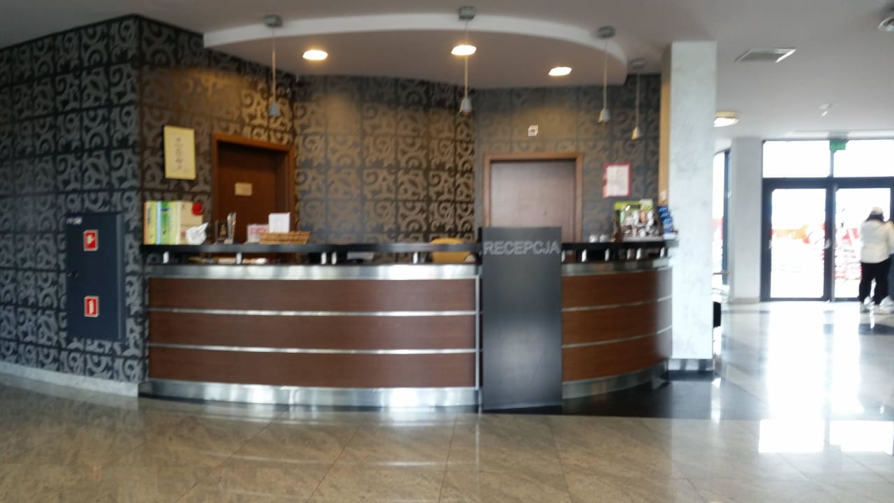 Recepcja Hotel Baltic Plaza Medi SPA Kolobrzeg Kolberg