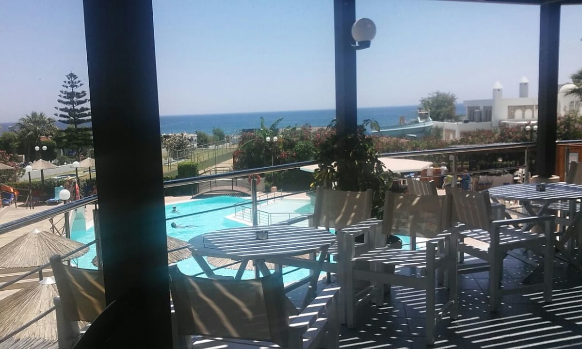 Ausblick Olympos Beach Hotel Faliraki HolidayCheck Rhodos