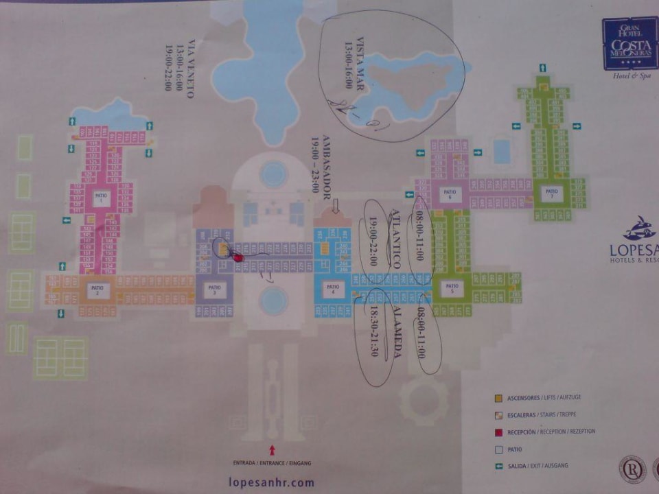 Lageplan Lopesan Costa Meloneras Resort Spa Meloneras