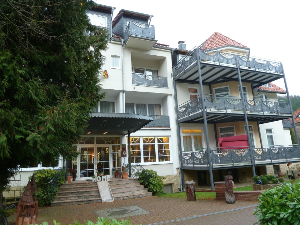 Straßenansicht Parkhotel Weber Müller Bad Lauterberg im Harz