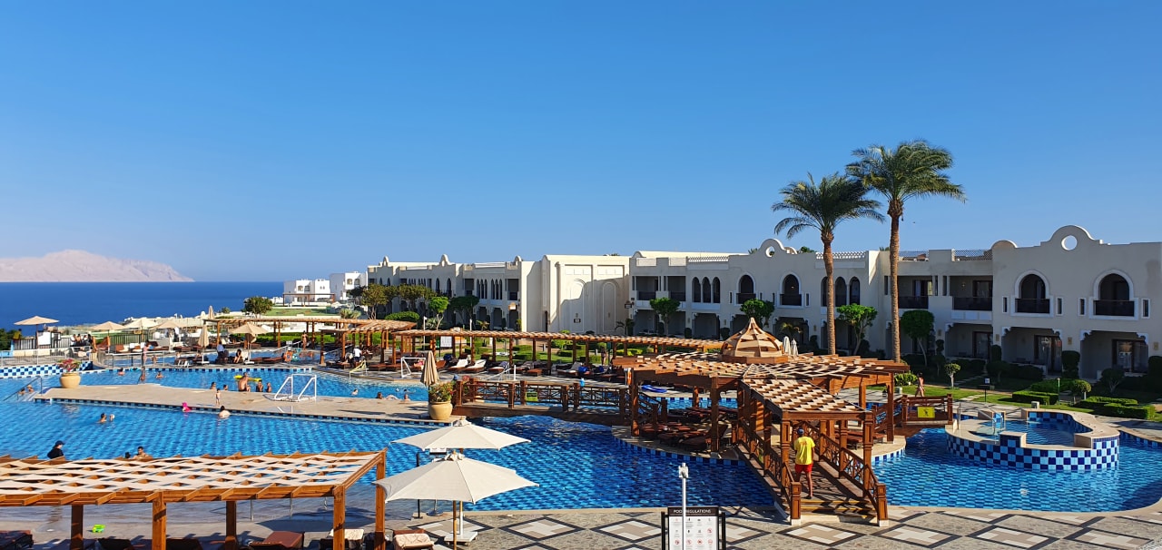 Hier Der Hauptpool Sunrise Arabian Beach Resort Grand Select Sharm