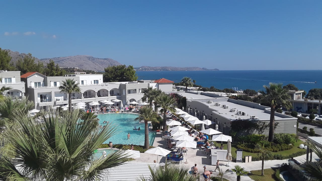 Ausblick Mitsis Rodos Village Beach Hotel Spa Kiotari Holidaycheck Rhodos Griechenland