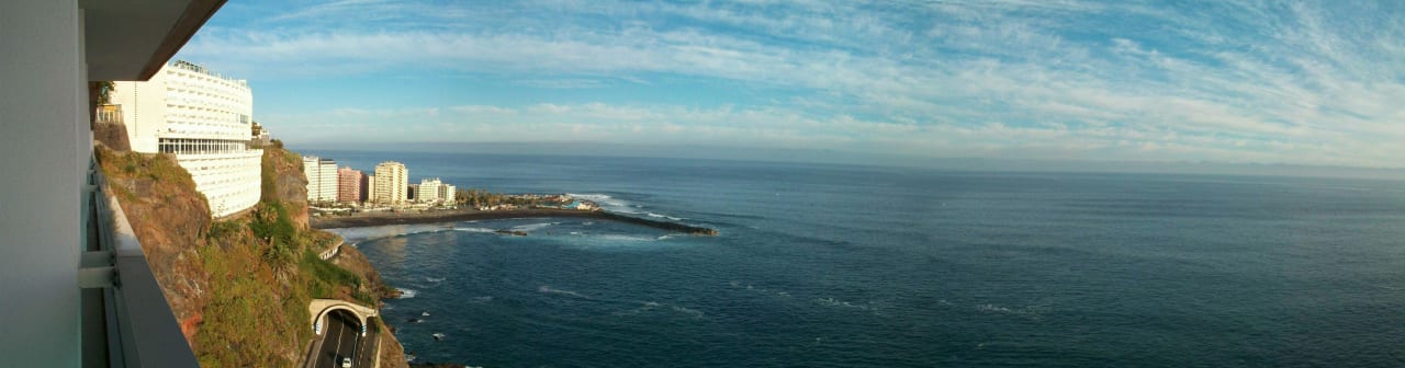 Blick Vom Balkon Nach Pue Hotel Best Semiramis Puerto De La Cruz