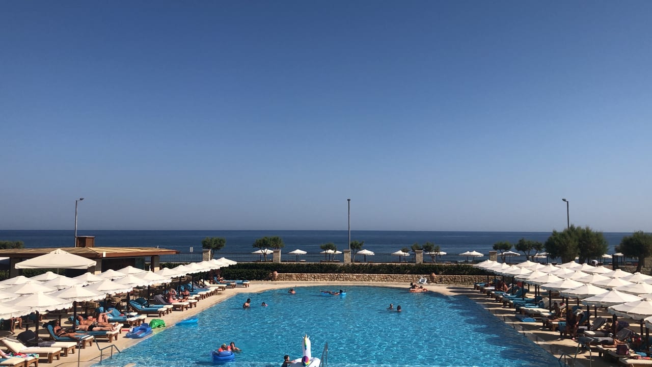 Außenansicht Mitsis Laguna Resort Spa Anissaras HolidayCheck Kreta Griechenland