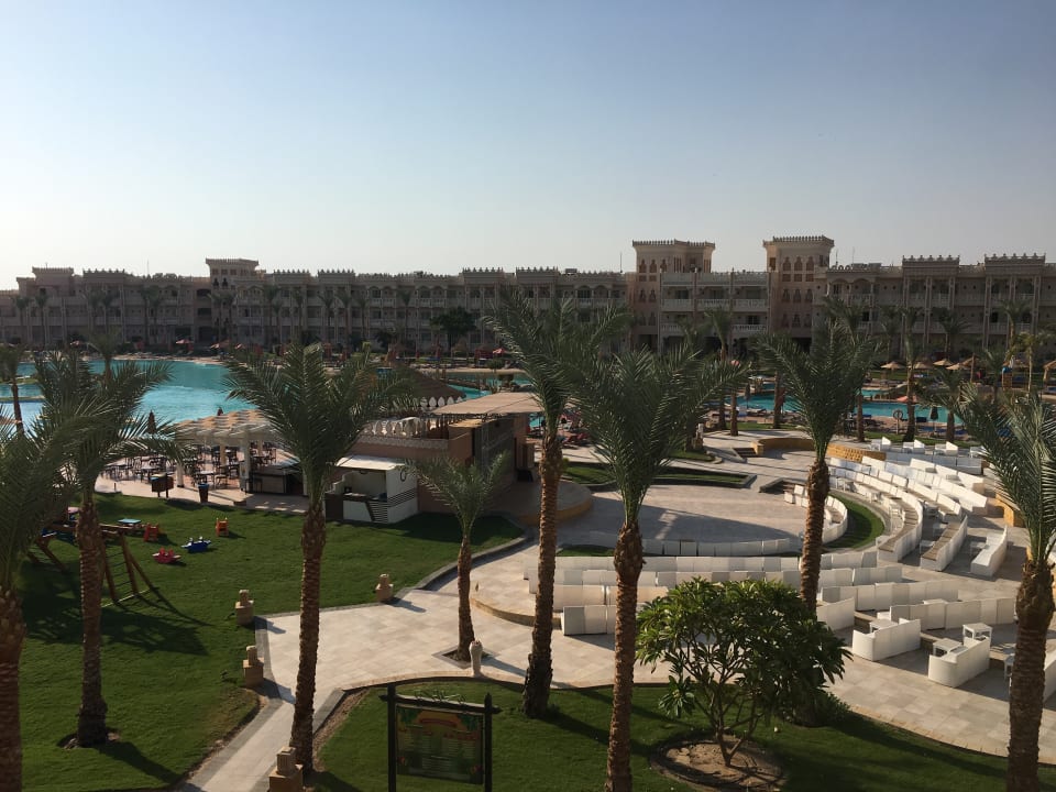 Ausblick Vom Balkon Pickalbatros Palace Resort Hurghada