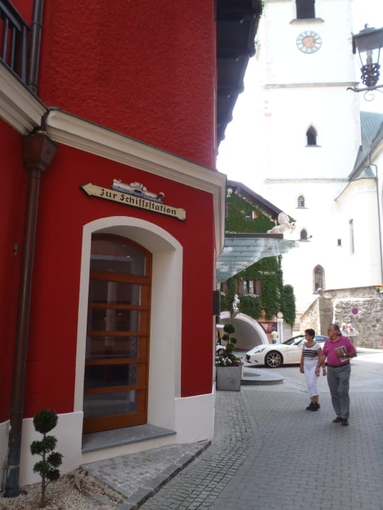 Außenansicht Romantik Hotel Im Weissen Rössl Sankt Wolfgang im