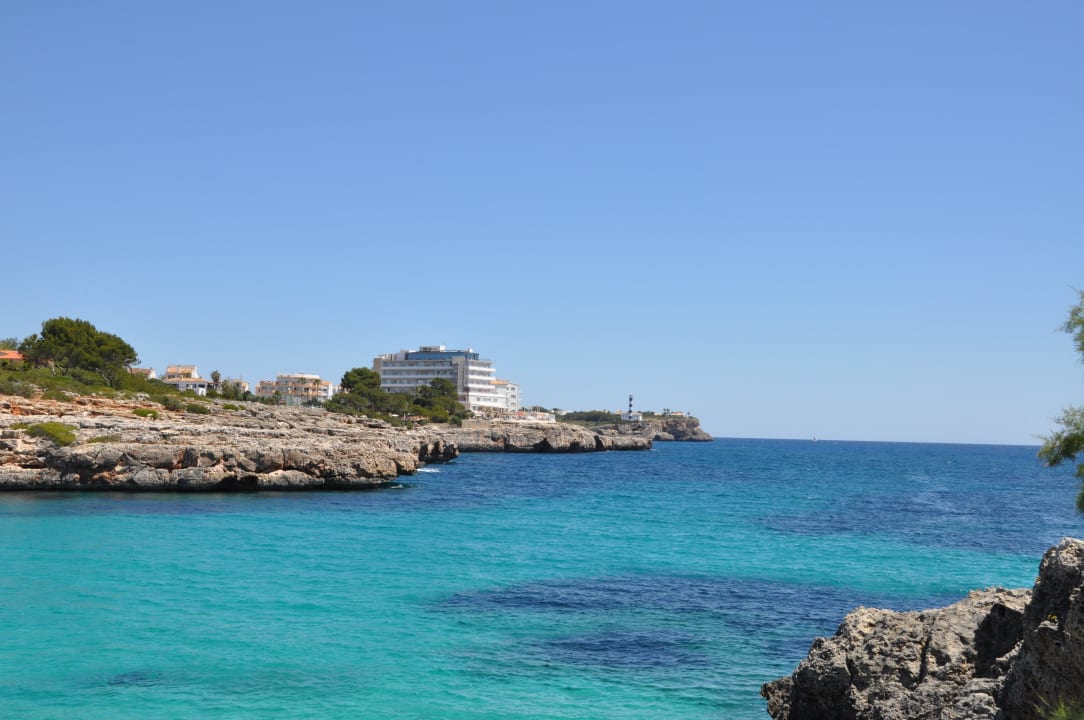 Blick Zum Hotel Von Der B Js Cape Colom Adults Only Porto Colom