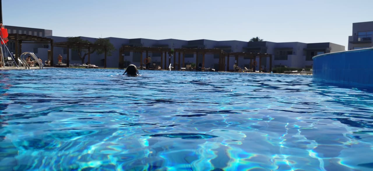 Ein Teil der wunderschöne SUNRISE Crystal Bay TUI BLUE Hurghada