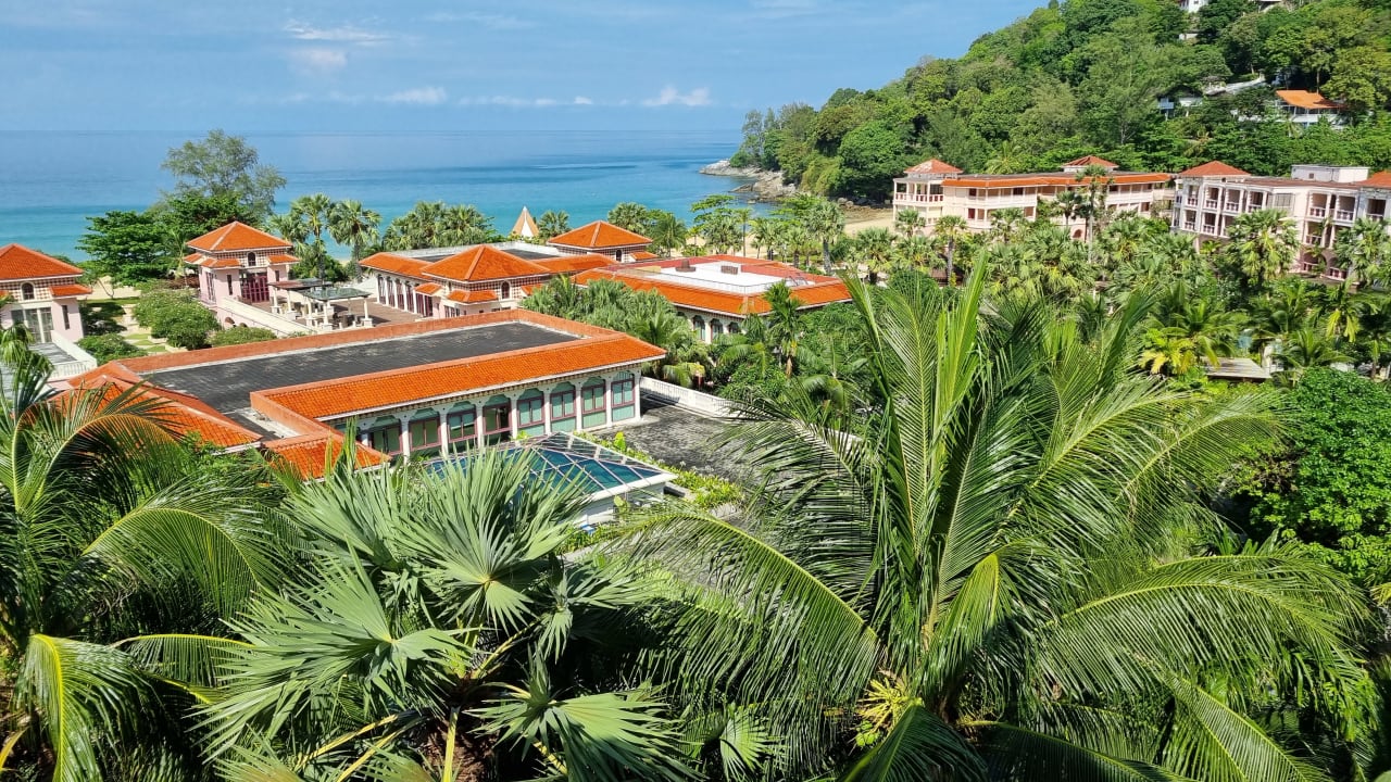 Ausblick Von Der Terrasse Centara Grand Beach Resort Phuket Karon