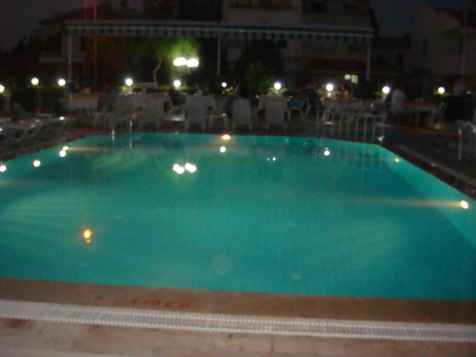 Pool am Abend Hotel Cidihan Güzelcamli HolidayCheck Türkische