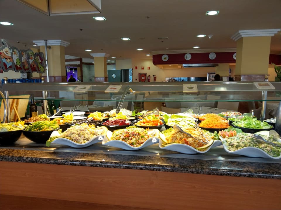 Salatbuffet Abends Abora Interclub Atlantic By Lopesan Hotels San