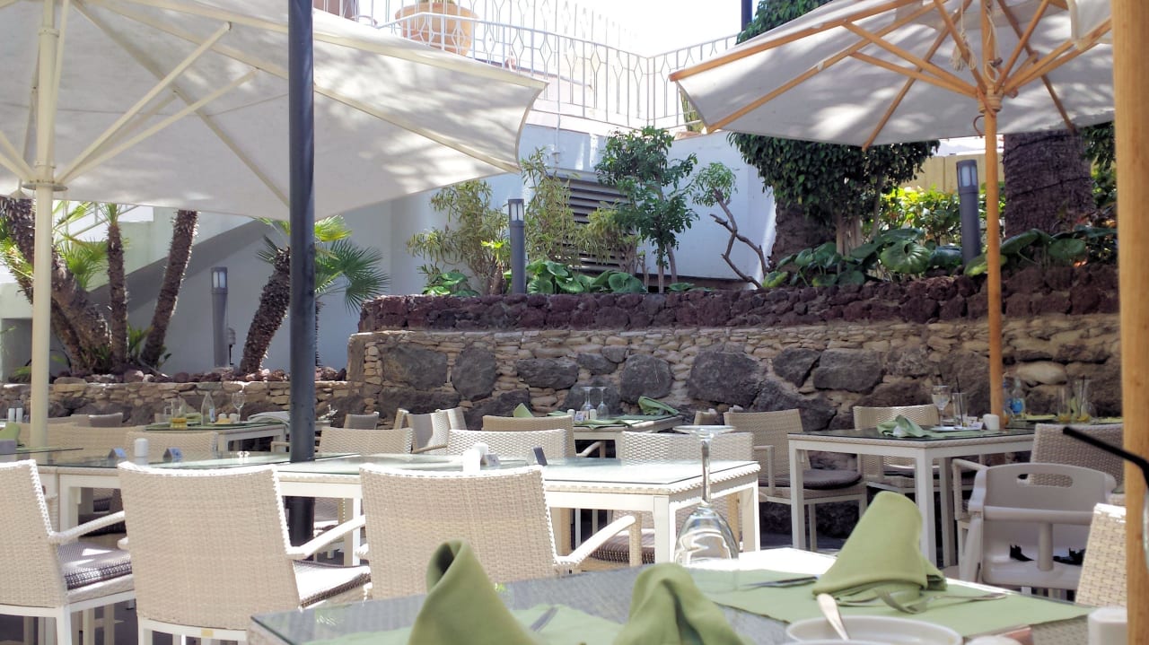 Restaurant Terrasse Seaside Hotel Sandy Beach Playa Del Ingles