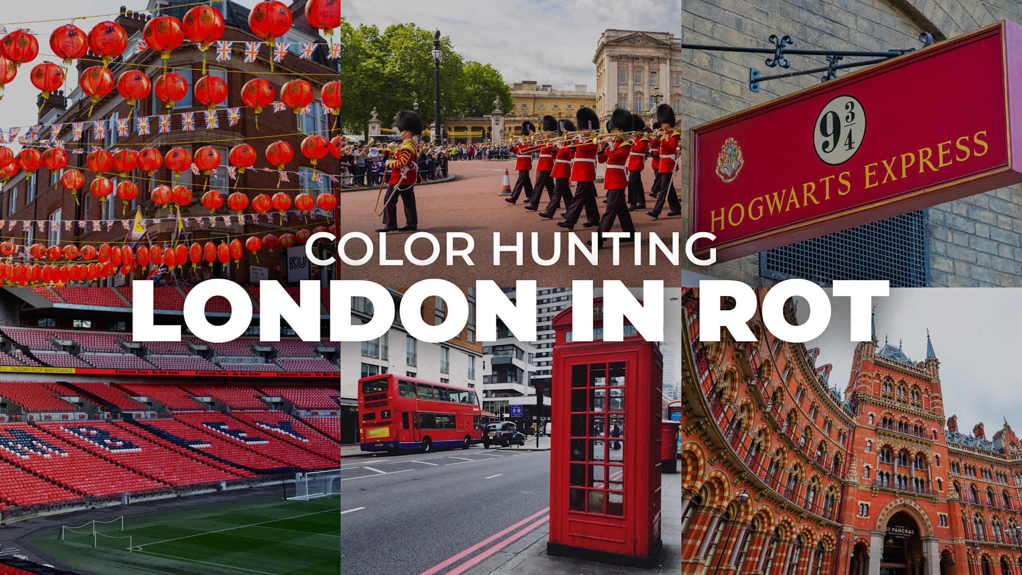 Colour Hunting in London: Die schönsten Spots der Stadt nach Farben