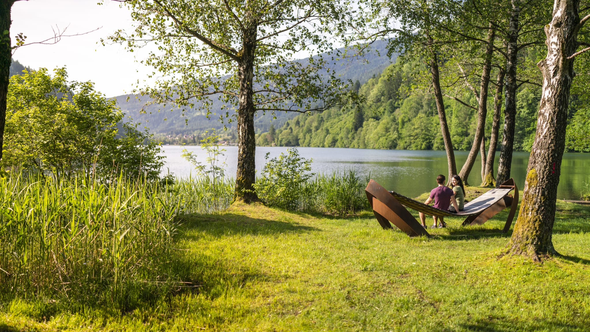 Der Afritzer See in Kärnten © Gert Perauer - Region Villach Tourismus