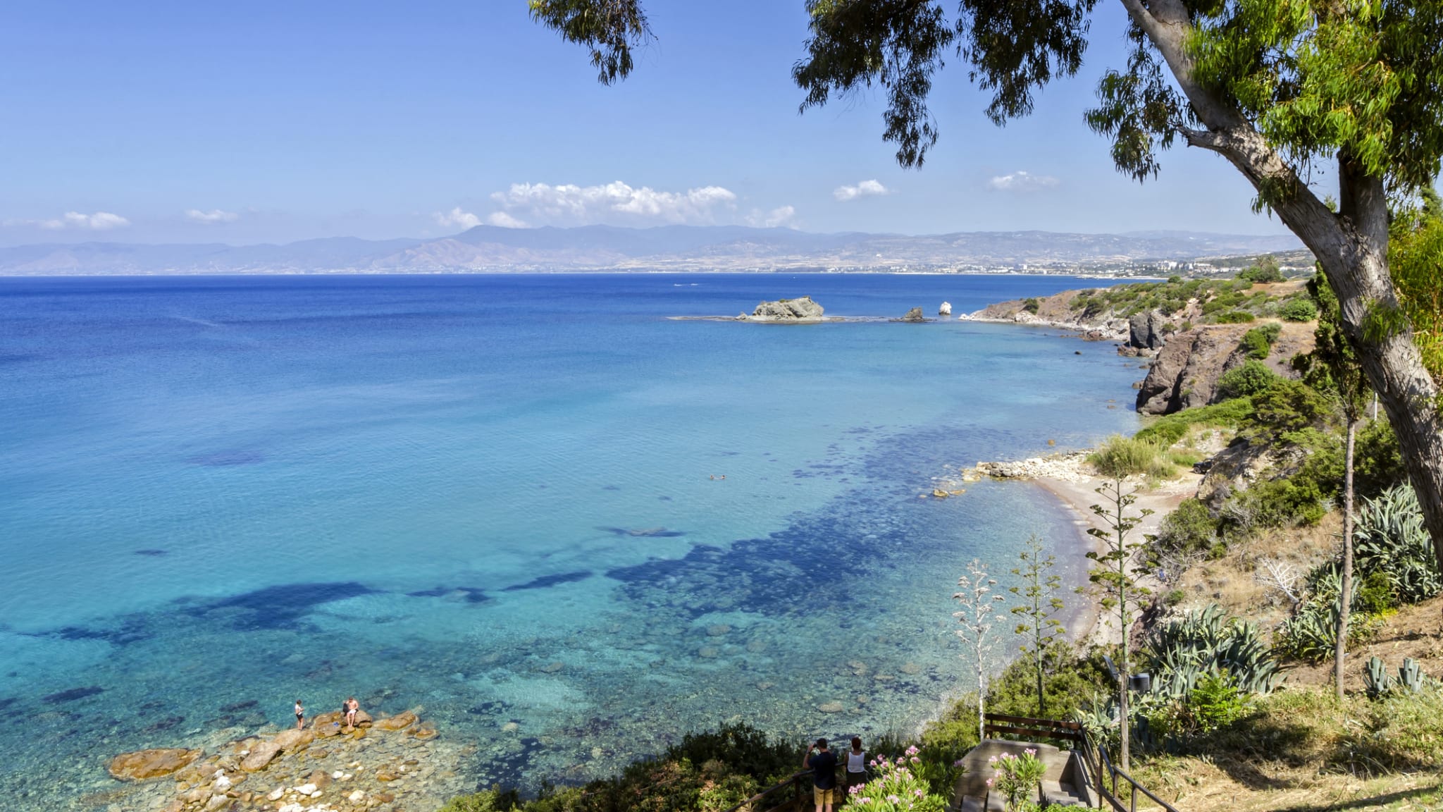 Aphrodite Beach auf Zypern ©Fiona McAllister Photography/Moment via Getty Images