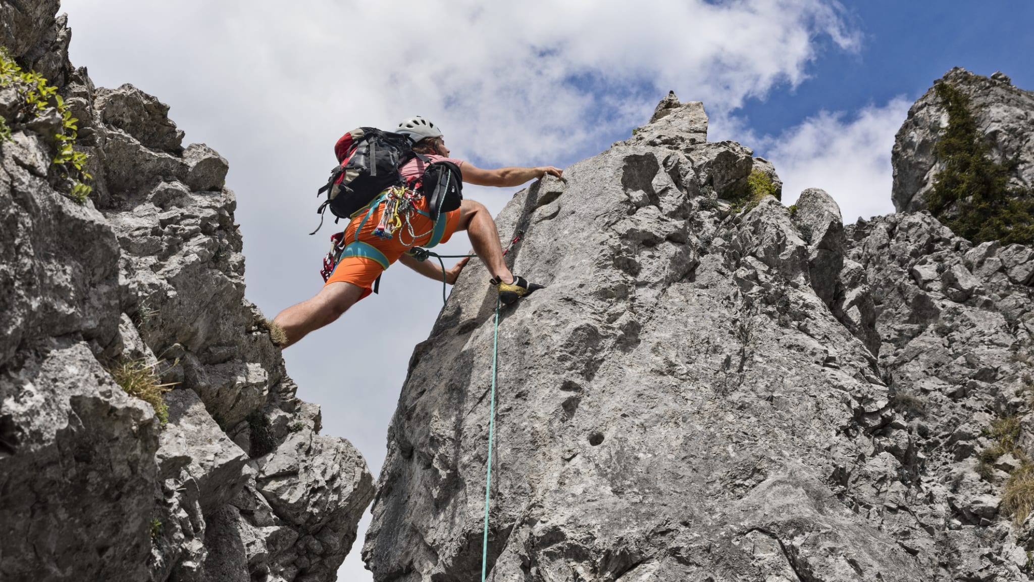 Bergsteiger in Österreich © DieterMeyrl/E+ via Getty Images