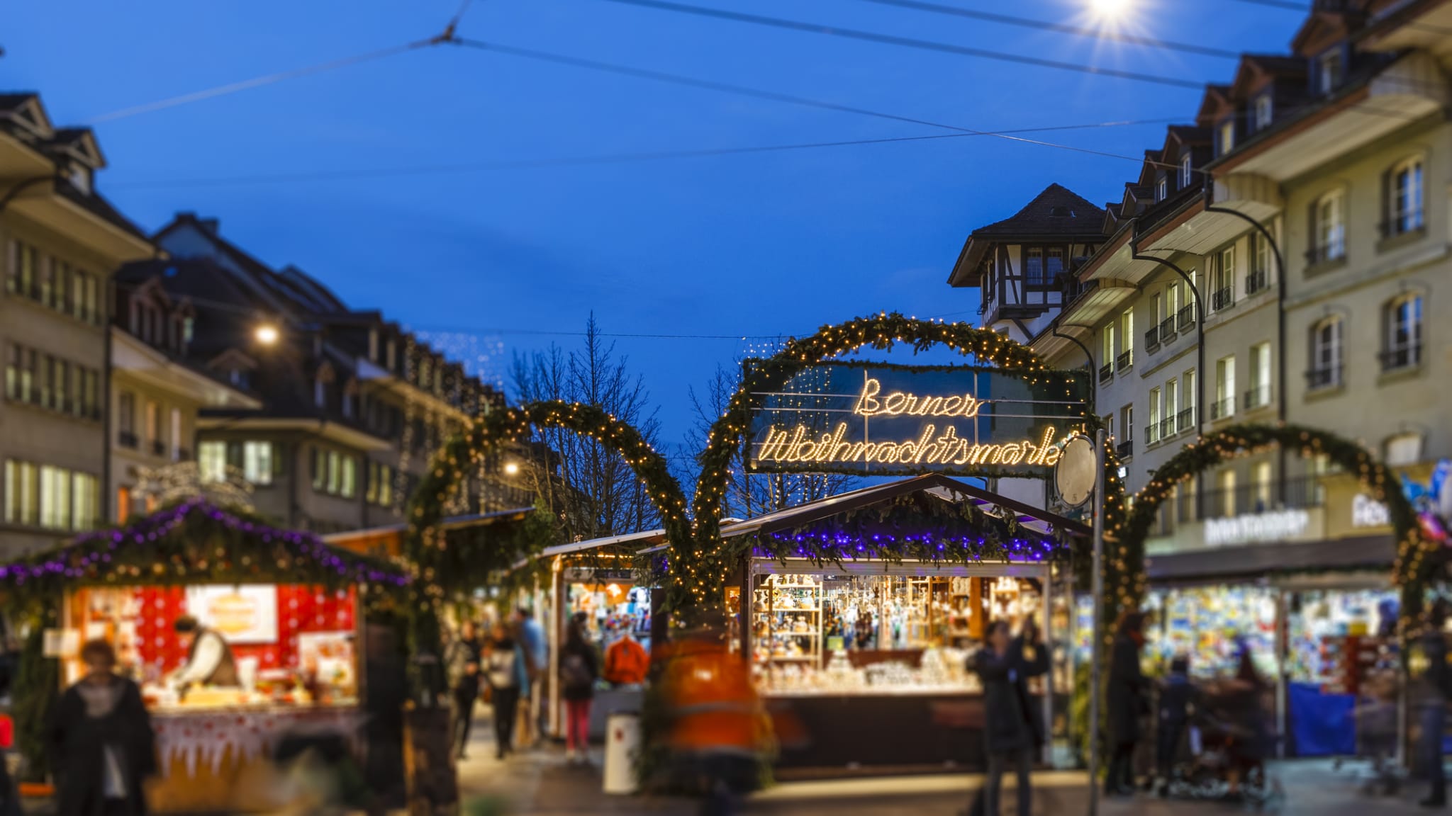 Berner Weihnachtsmarkt, Schweiz © Flavio Vallenari