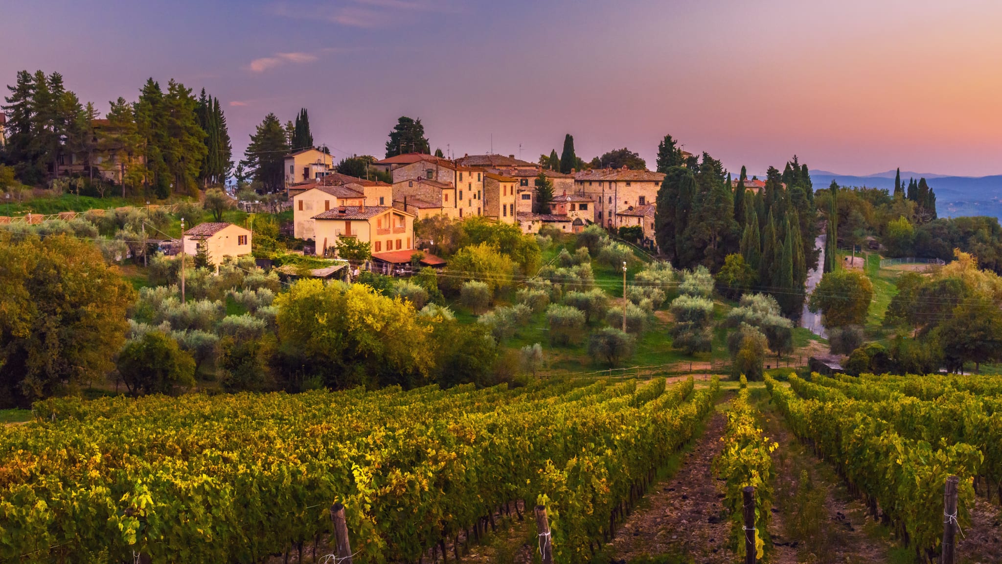 Castellina, Chianti, Toskana, Italien © stock.adobe.com - Elena Odareeva