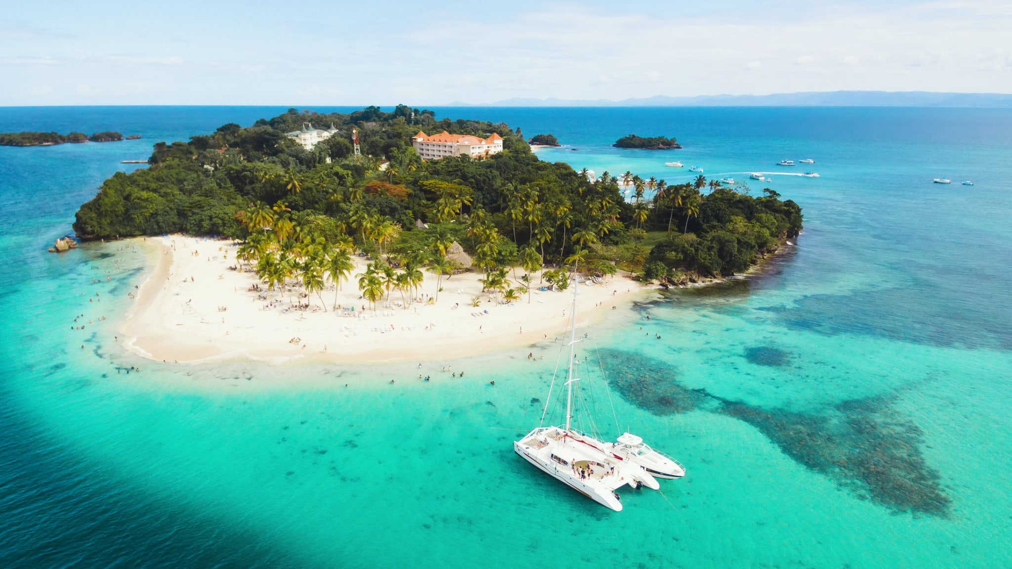 Cayo Levantado, Dominikanische Republik © mrtekmekci/iStock / Getty Images Plus via Getty Images