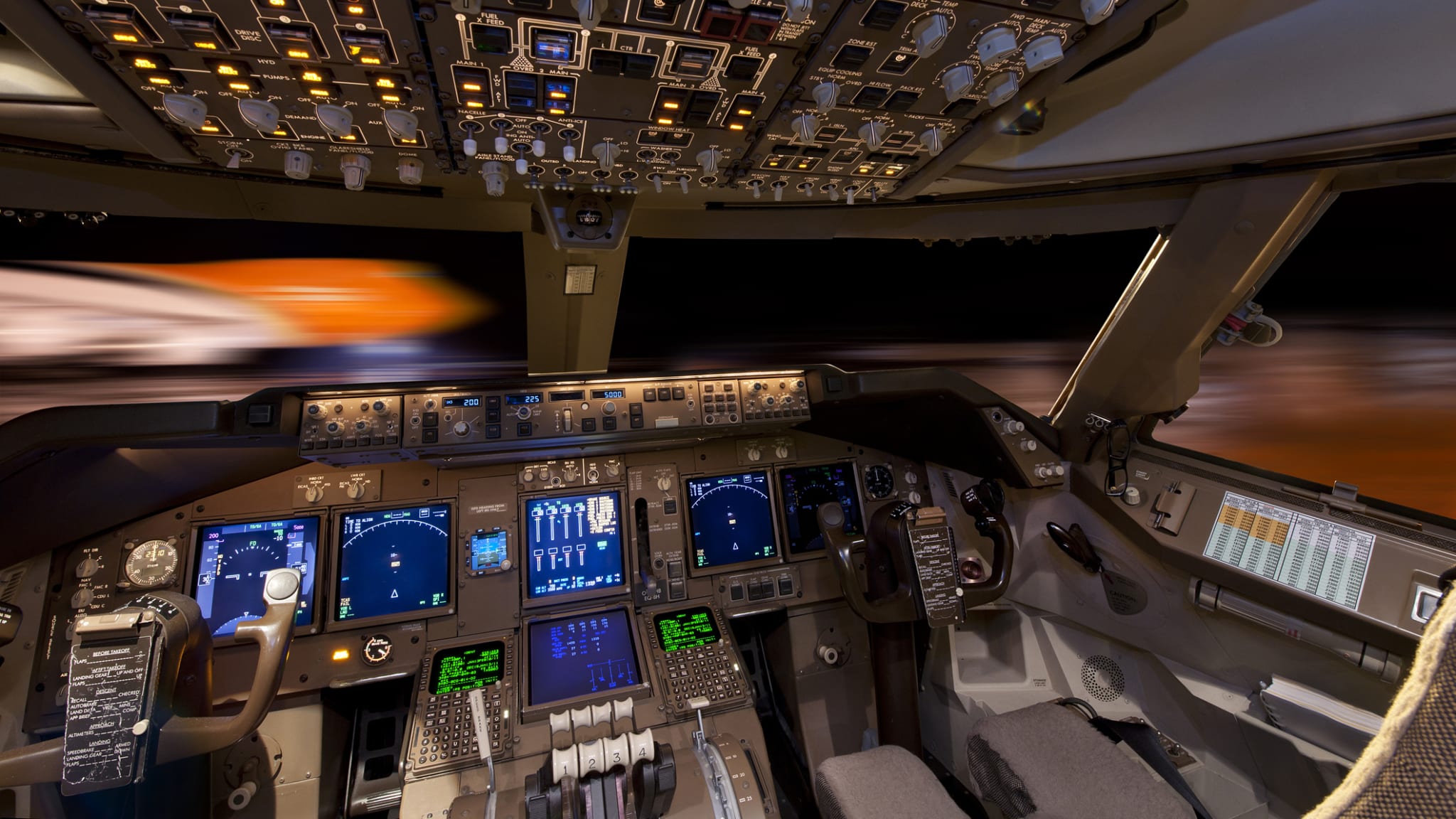 Cockpit wie im STF Jumbo Stay, Stockholm © Thierry Dosogne/Stone via Getty Images