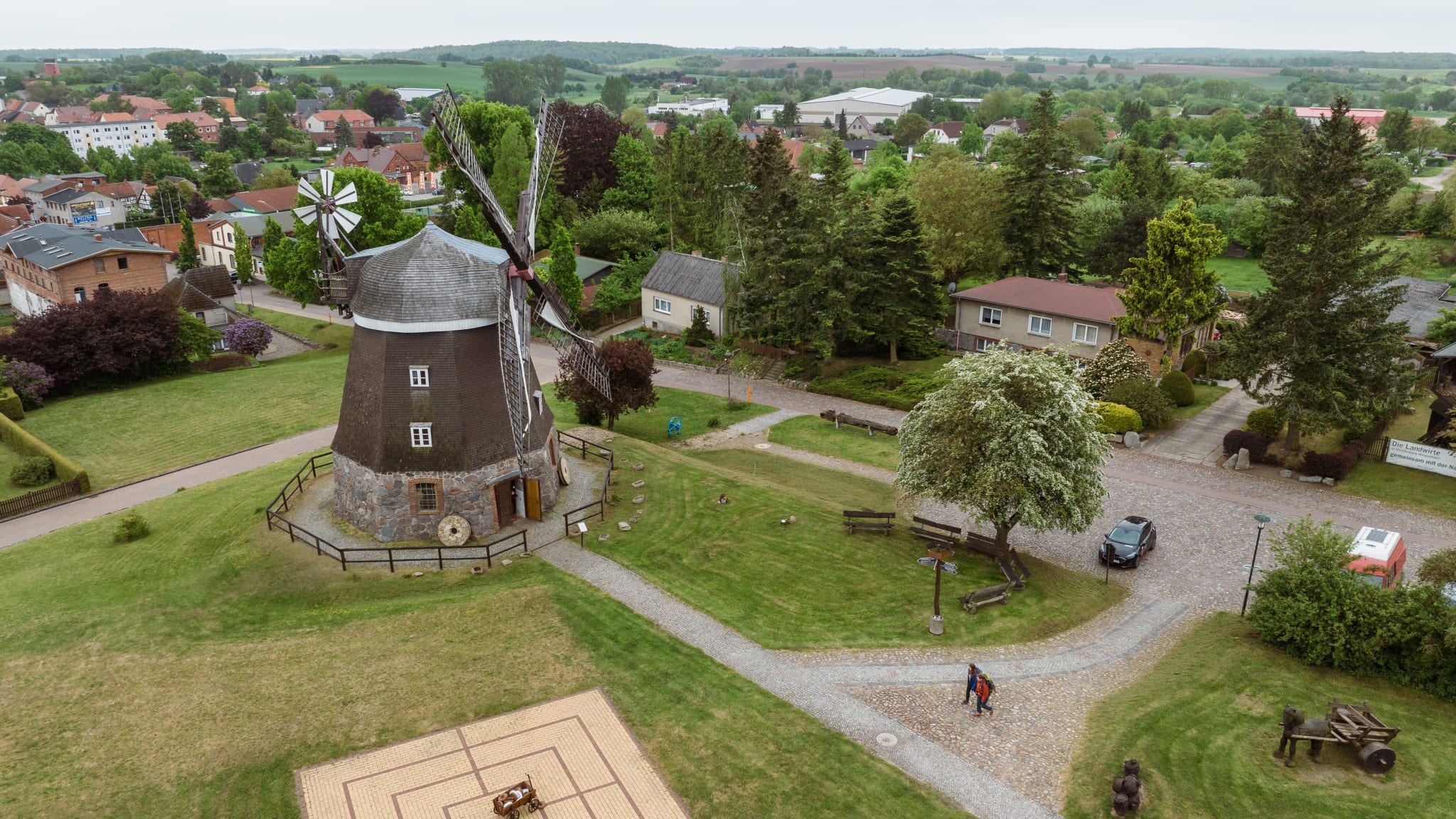 Das Mühlenmuseum in Woldegk, Mecklenburg-Vorpommern