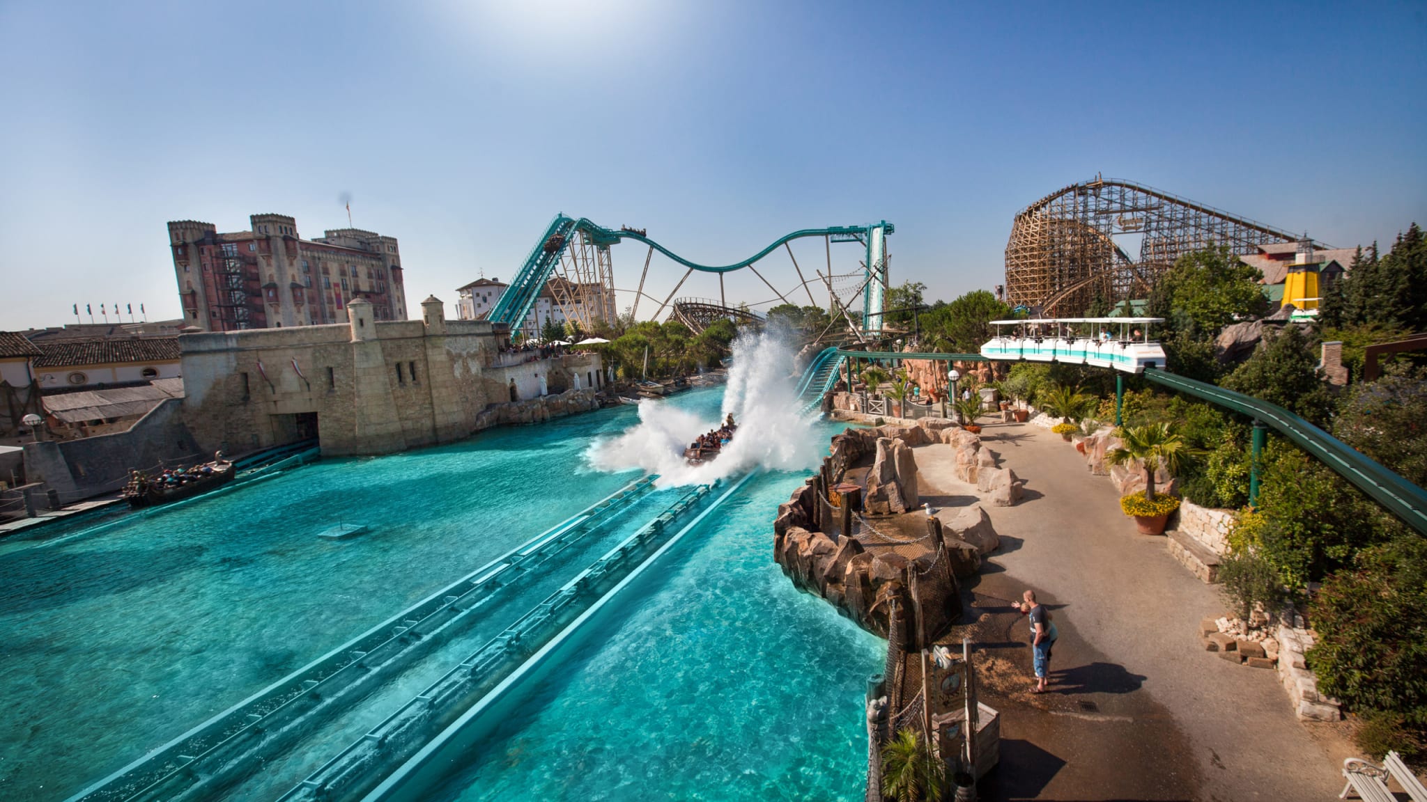 Wasserbahn im Europa-Park © Europa-Park