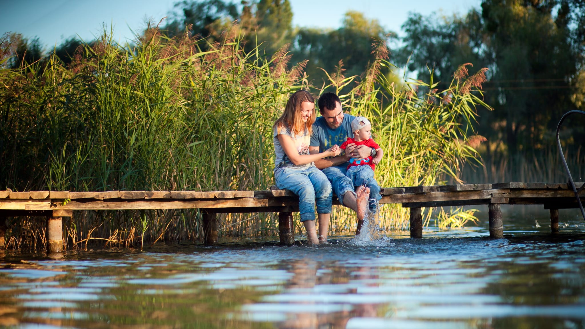 Entspannte Momente am See © Анна Ковальчук - stock.adobe.com