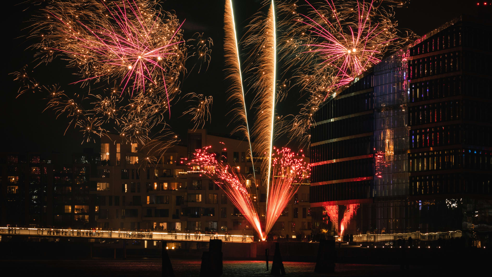 Feuerwerk in Kopenhagen, Dänemark © heino eisner/iStock / Getty Images Plus via Getty Images