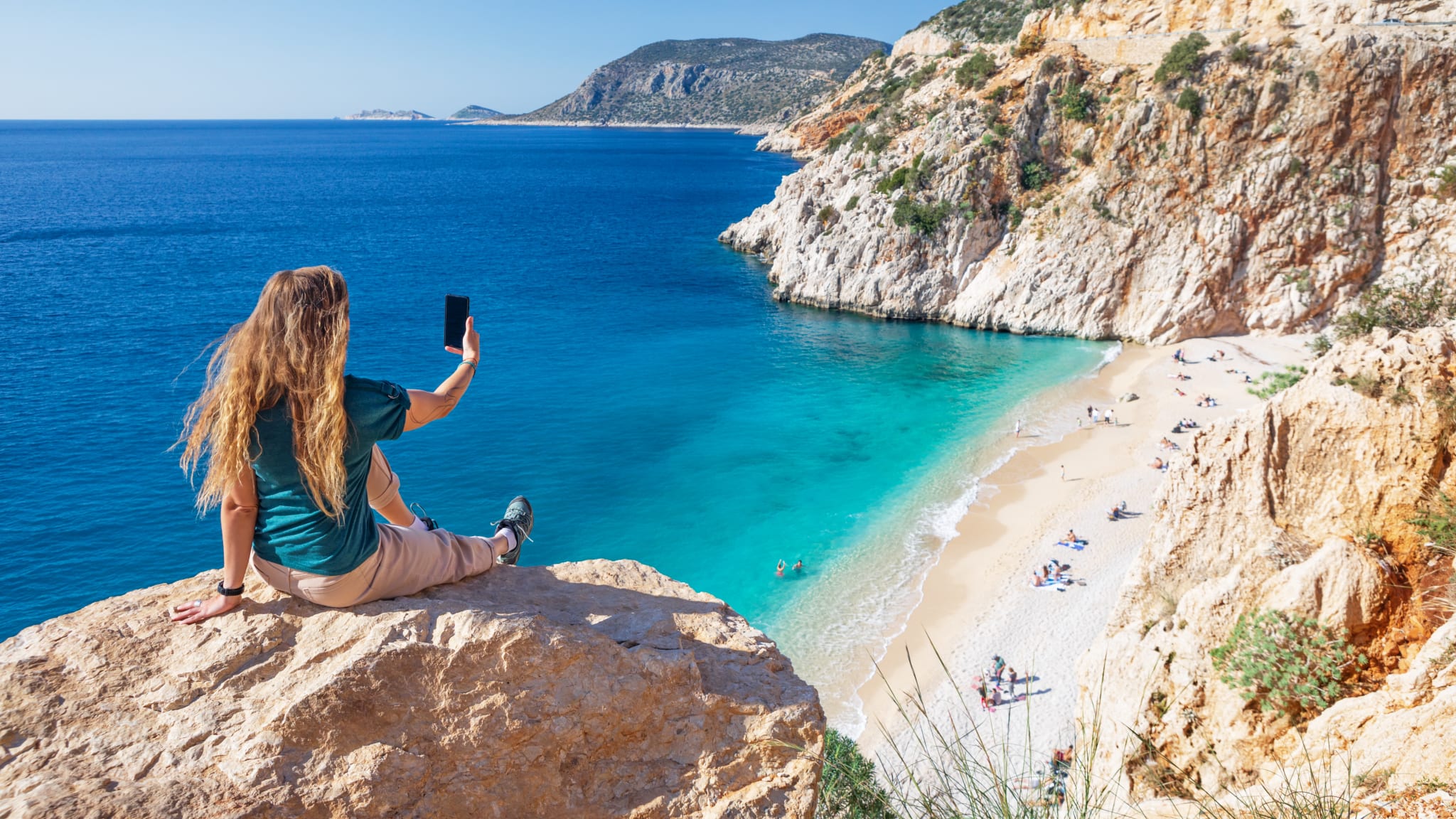Ein Selfie als Erinnerung darf natürlich nicht fehlen © Tropical studio - stock.adobe.com