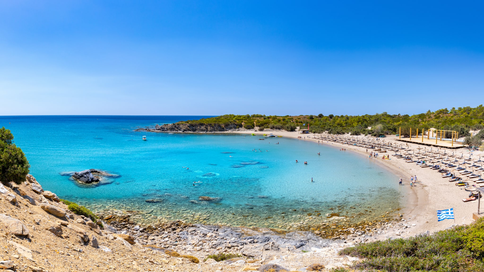 Geheimtipps auf Rhodos: Diese 8 Strände hast Du fast für Dich allein