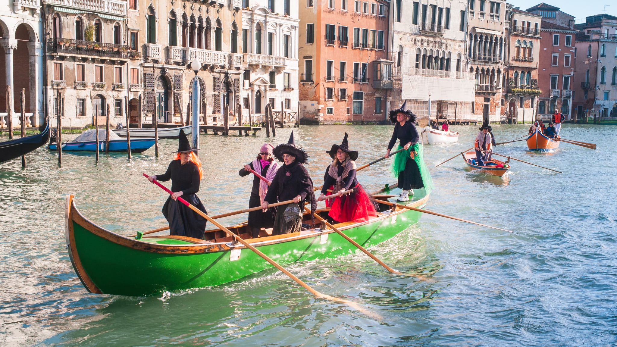 Hexenrudern, Venedig © Dietmar Rauscher/iStock Editorial / Getty Images Plus via Getty Images