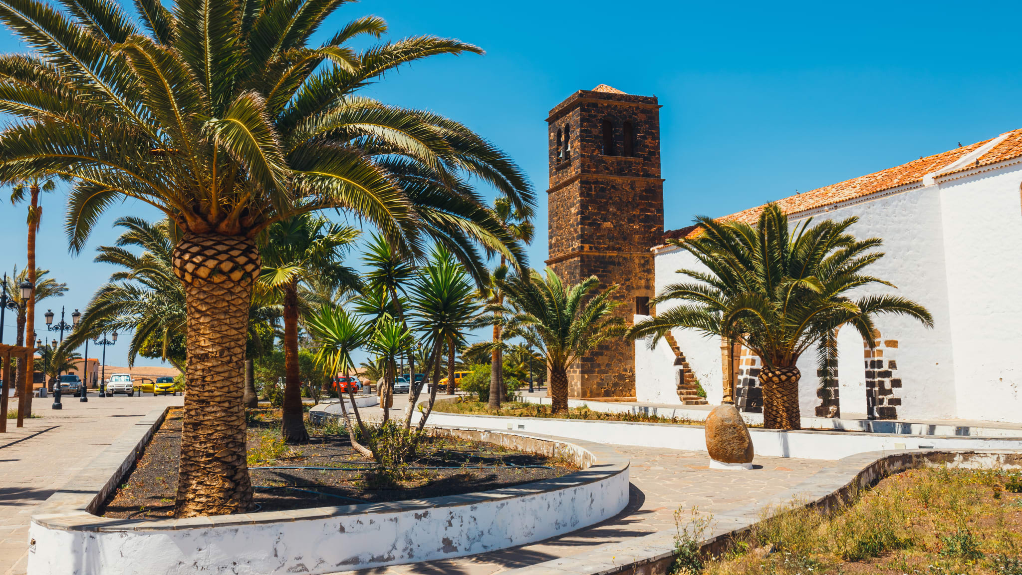 Kirche Iglesia de Nuestra Senora de la Candelaria, La Oliva, Fuerteventura