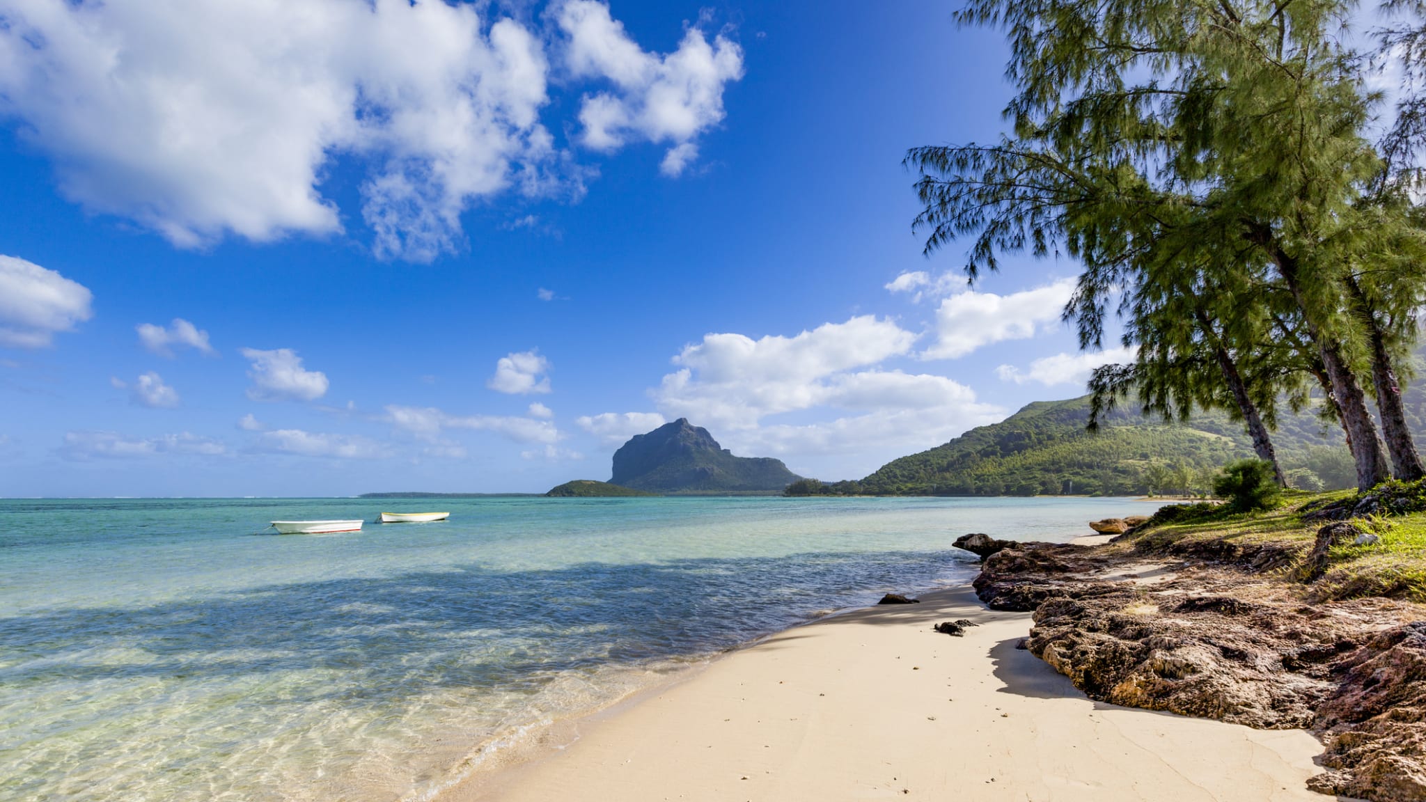 Strand auf Mauritius ©35007/iStock / Getty Images Plus via Getty Images