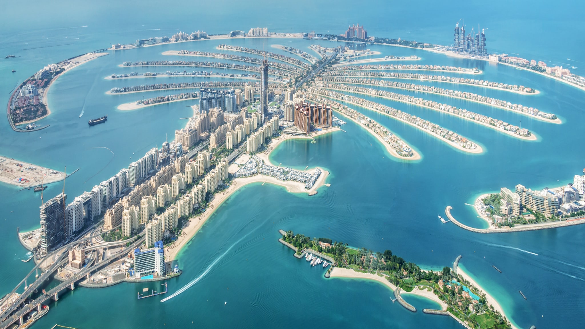 Palm Jumeirah, Dubai ©Delpixart/iStock / Getty Images Plus via Getty Images