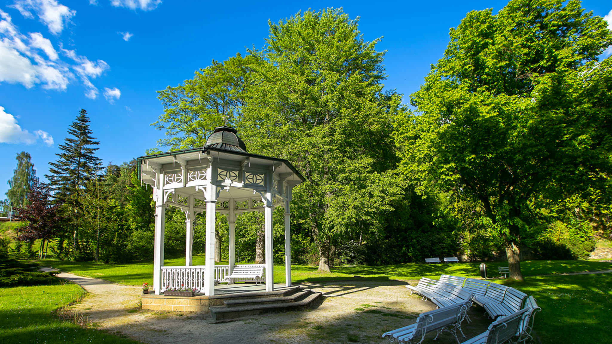 Kurgarten Jáchymov, Tschechien © Jakub Frey