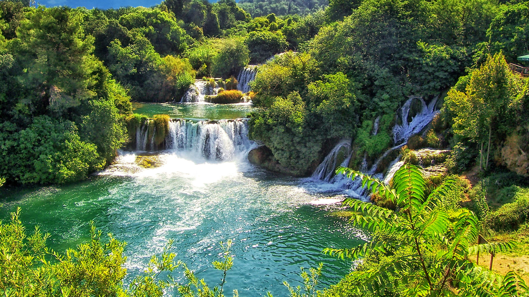 Wasserfälle im Krka Nationalpark, Šibenik © stock.adobe.com - mojolo