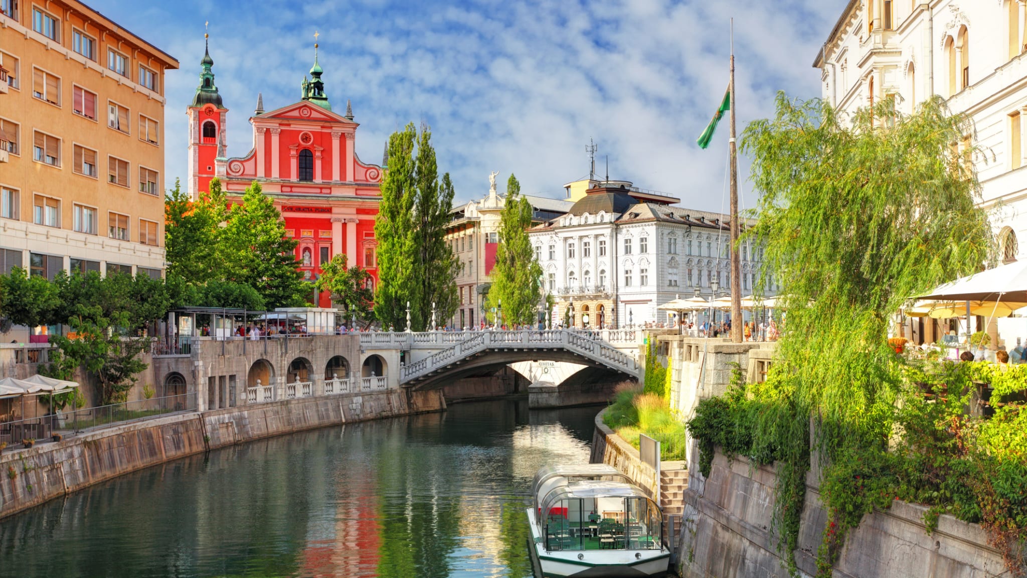 Ljubljana, Slowenien © TomasSereda/iStock / Getty Images Plus via Getty Images
