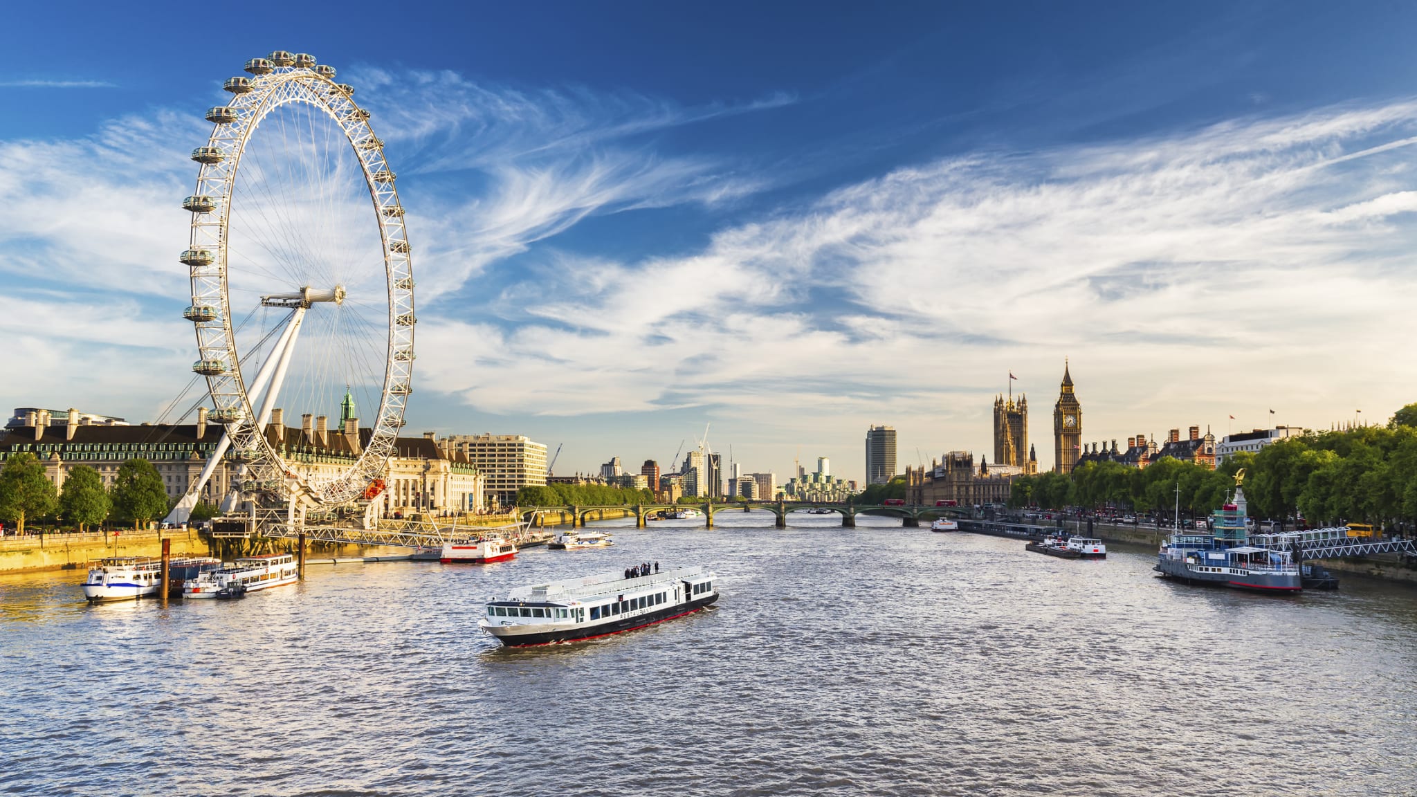 London Eye, London, Großbritannien © Daniel Lange/iStock / Getty Images Plus via Getty Images