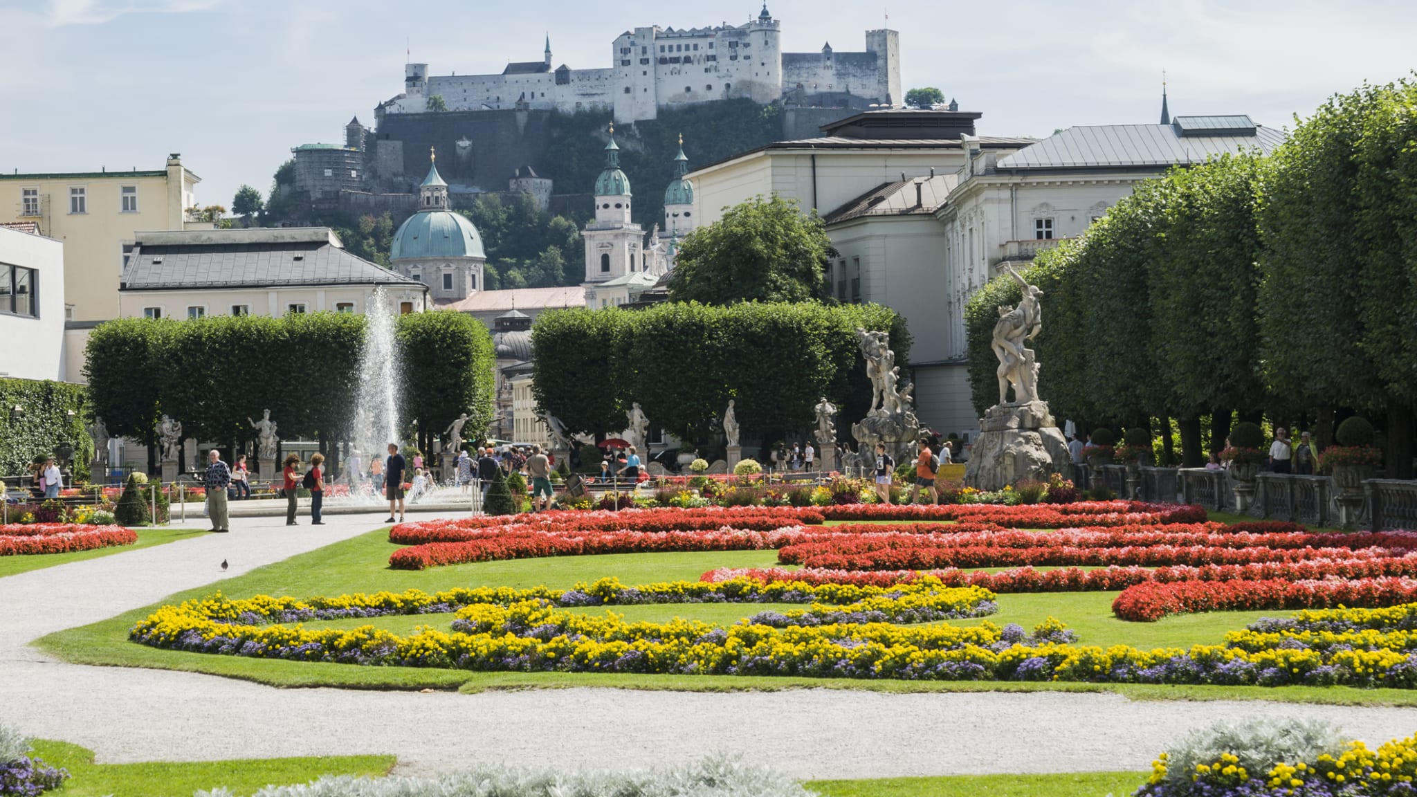 Mirabellgarten in Salzburg, Österreich ©John Harper/Stone via Getty Images