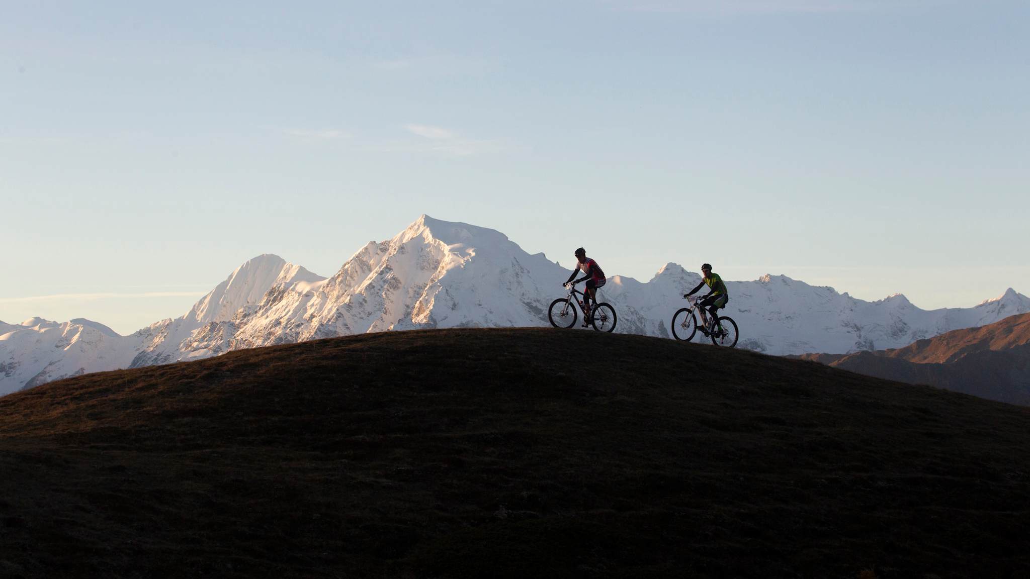 MountainbikerInnen, Vinschgau, Südtirol